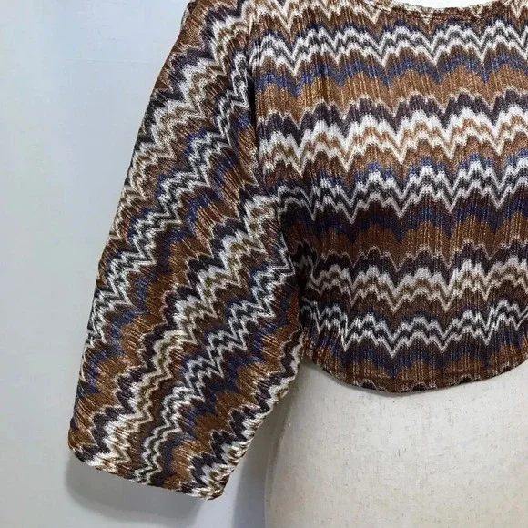 Arden B NWT Crop Kimono Sleeves Blouse Women XS - Picture 3 of 8